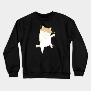 Catnip Madness Dancing Cat Crewneck Sweatshirt